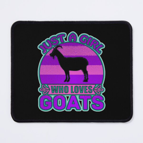 Item preview, Just a Girl Who Loves Goats designed and sold by creativerooney.