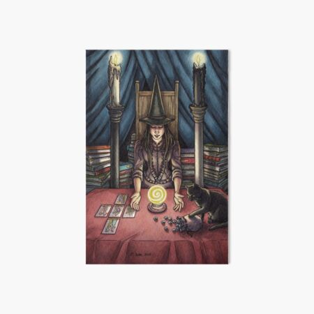 Everyday Witch Tarot - The High Priestess Art Board Print
