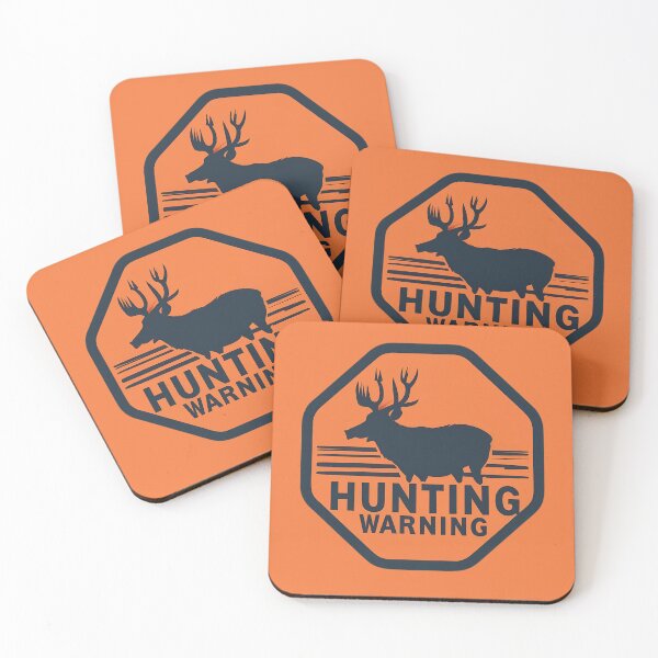 Item preview, Hunting Warning Sign designed and sold by FlexYourMind.