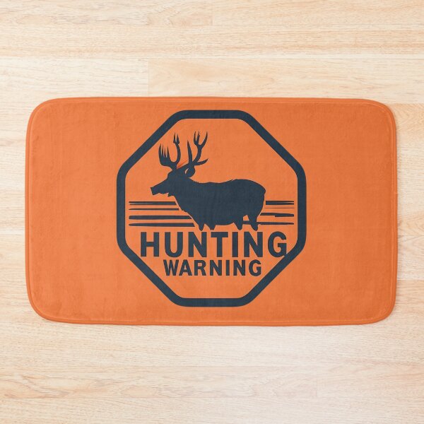 Item preview, Hunting Warning Sign designed and sold by FlexYourMind.