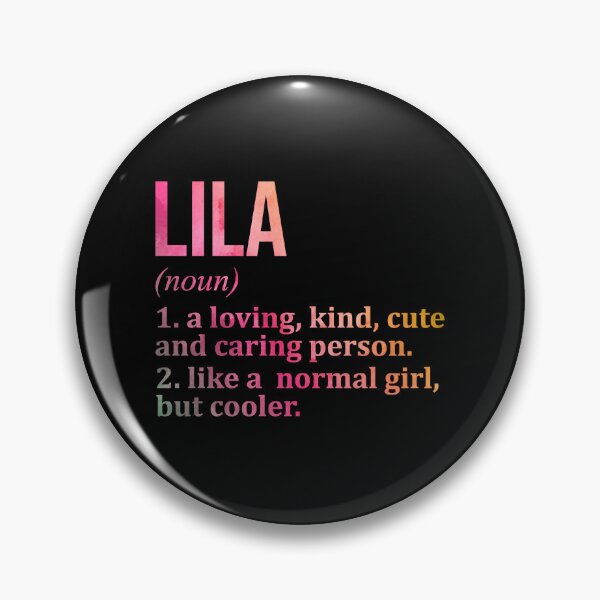 Item preview, Lila Name Definition in Watercolor designed and sold by XCIV.