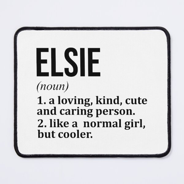 Item preview, Elsie Name Definition designed and sold by XCIV.