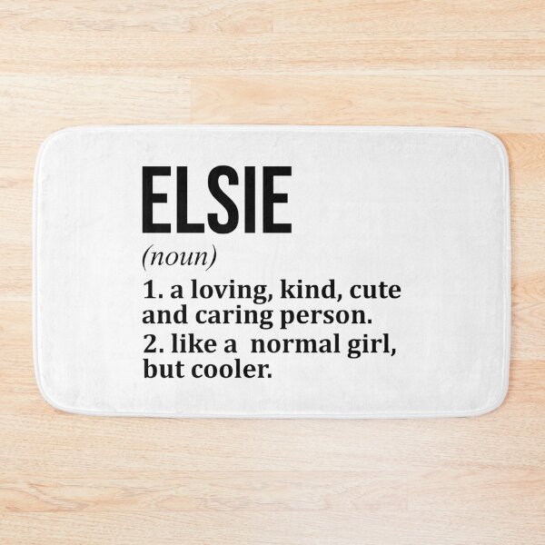 Item preview, Elsie Name Definition designed and sold by XCIV.