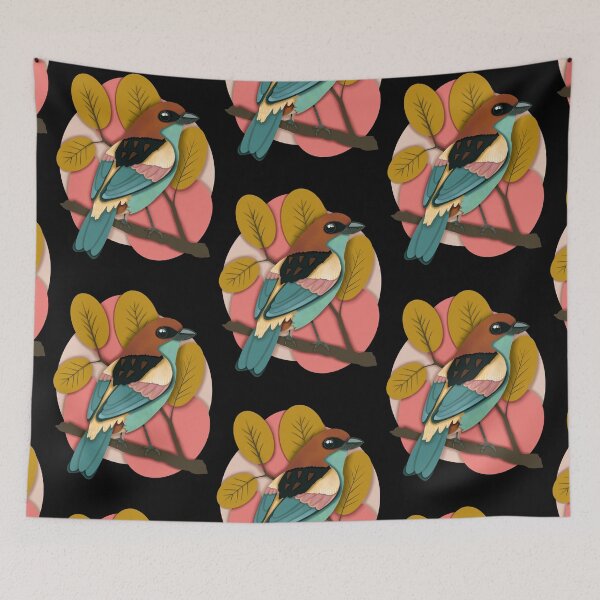 Item preview, Black-backed Tanager Bojo Edition designed and sold by LemonwoodClock.