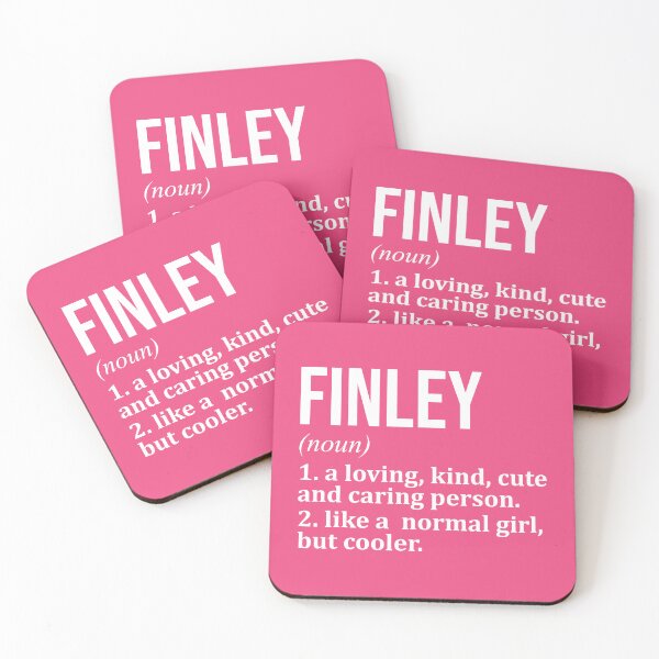Item preview, Finley Name Definition for Women designed and sold by XCIV.