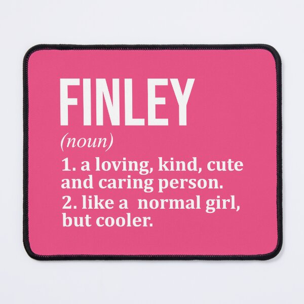 Item preview, Finley Name Definition for Women designed and sold by XCIV.