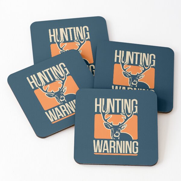 Item preview, Hunting Warning Sign designed and sold by FlexYourMind.