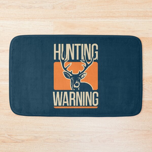 Item preview, Hunting Warning Sign designed and sold by FlexYourMind.