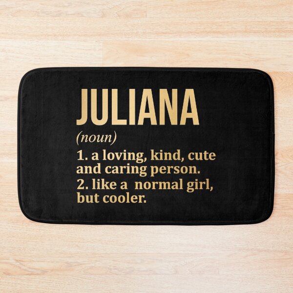 Item preview, Juliana Name Definition in Gold designed and sold by XCIV.