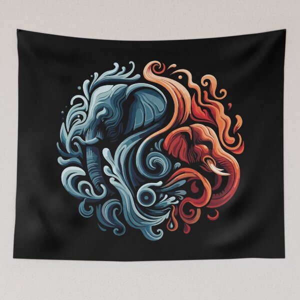 Item preview, Ancient elephants logo designed and sold by natzeroART.