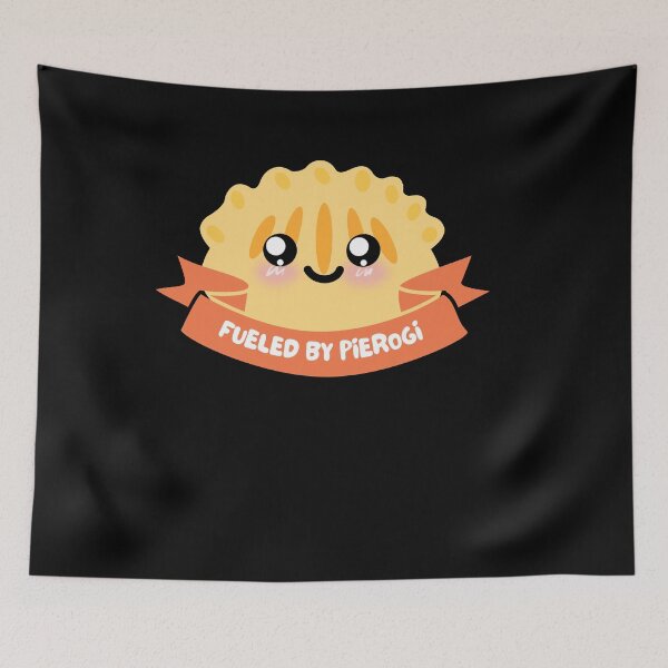 Item preview, Fueled by pierogi. Cute polish pierogis designed and sold by EdytaGister.