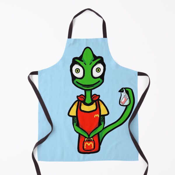 Item preview, Fast food worker Chameleon designed and sold by Snappery.