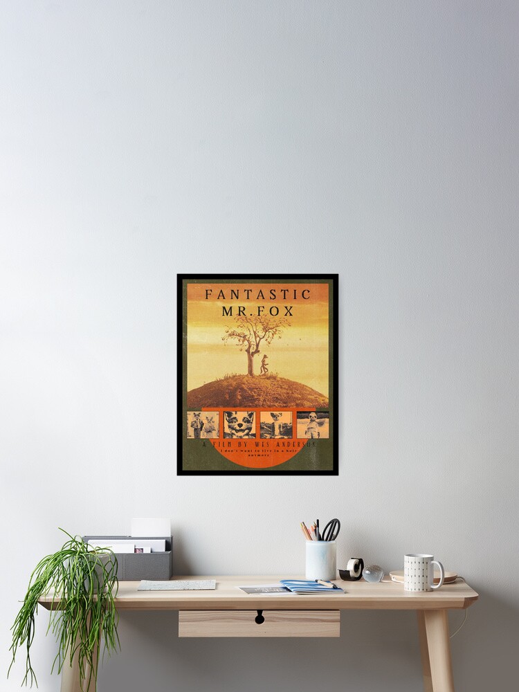 Thumbnail 2 of 3, Poster, Fantastic Mr. Fox designed and sold by DevynSmith625.