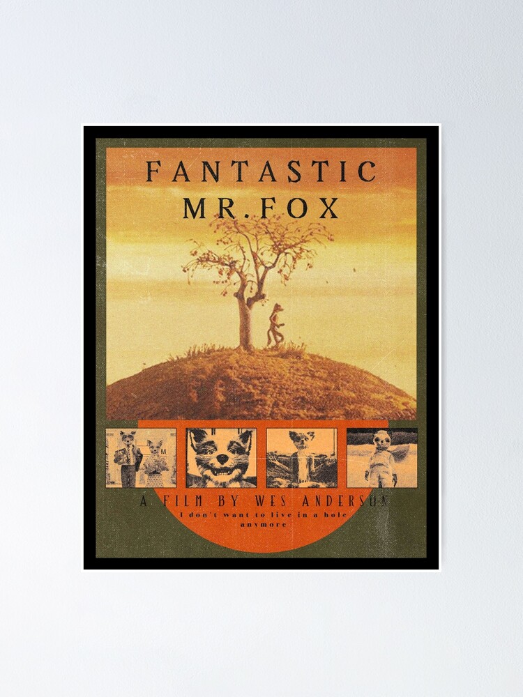 Thumbnail 1 of 3, Poster, Fantastic Mr. Fox designed and sold by DevynSmith625.