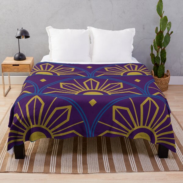 Item preview, Art Deco Pattern Abstract Purple designed and sold by ArDecoS.