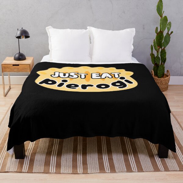 Item preview, Just eat pierogi. Funny polish pierogis designed and sold by EdytaGister.