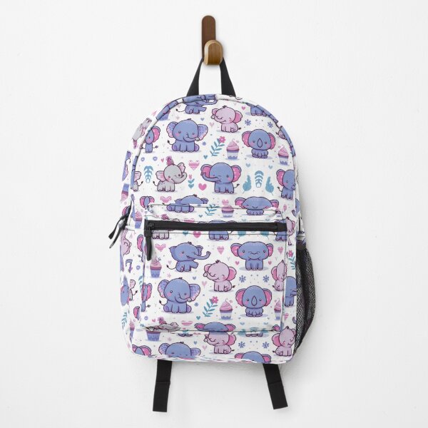 Item preview, seamless pattern cute elephant designed and sold by Cuteanimecorner.