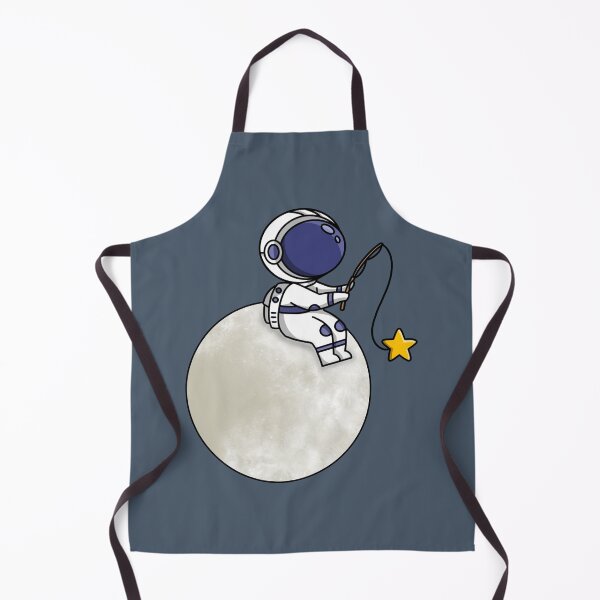 Item preview, Cute Astronaut Fishing on the Moon designed and sold by MyMushroomGrove.
