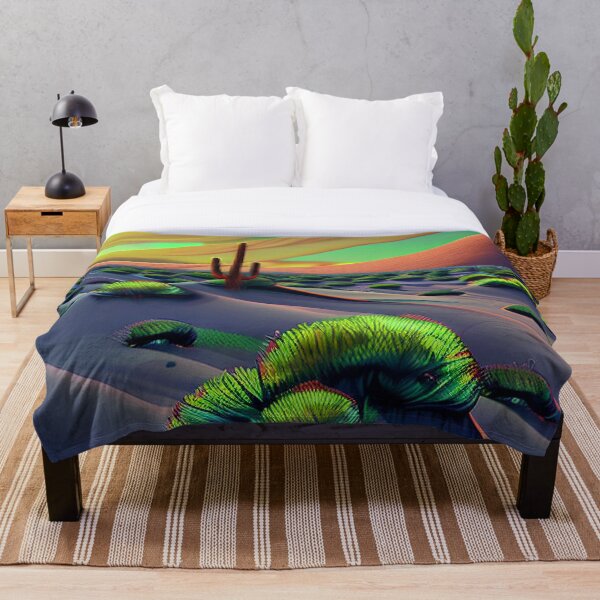 Item preview, Desert Scene With Cactus And Mountain designed and sold by TEmotionalPixel.