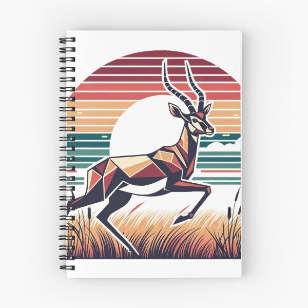 Item preview, gazelle designed and sold by FarbenFabel.