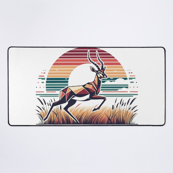 Item preview, gazelle designed and sold by FarbenFabel.