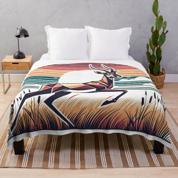 Item preview, gazelle designed and sold by FarbenFabel.