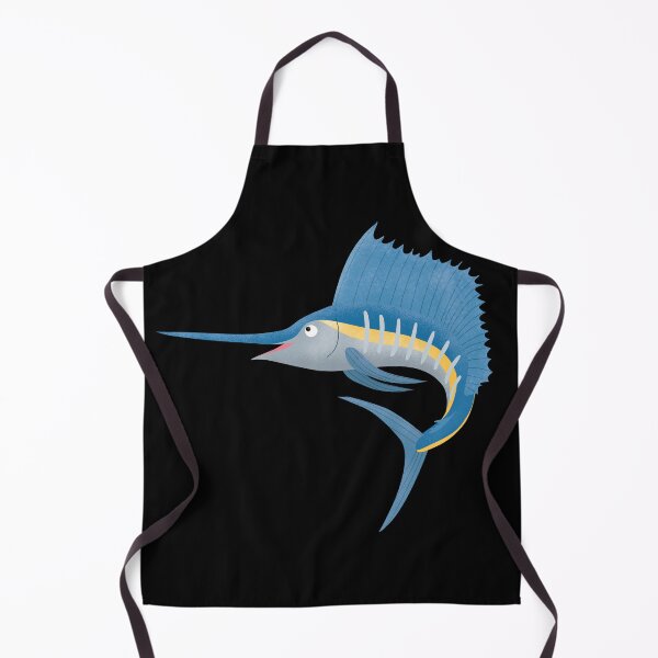 Item preview, Swordfish sailfish fun cartoon illustration designed and sold by FrogFactory.