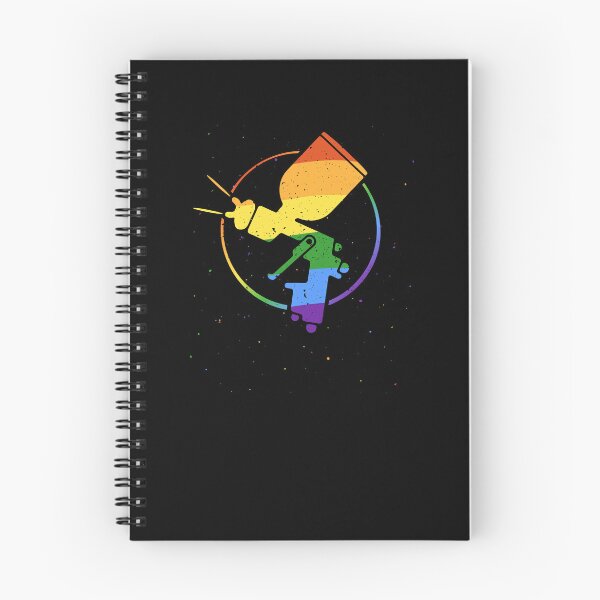 Item preview, Car Painting LGBT Rainbow Flag Distressed Round Design  designed and sold by venomousvector.