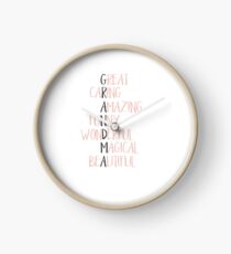 A Grandma Is... Clock