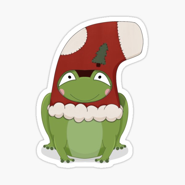 Aperçu de l'œuvre Grenouille de Noël - Bonnet de Noël créée et vendue par Sab1324.