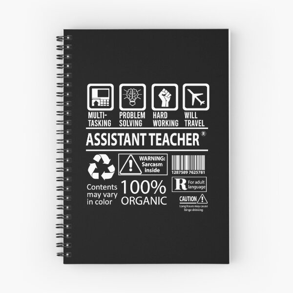 Item preview, Assistant Teacher - Multitasking designed and sold by analisanta.