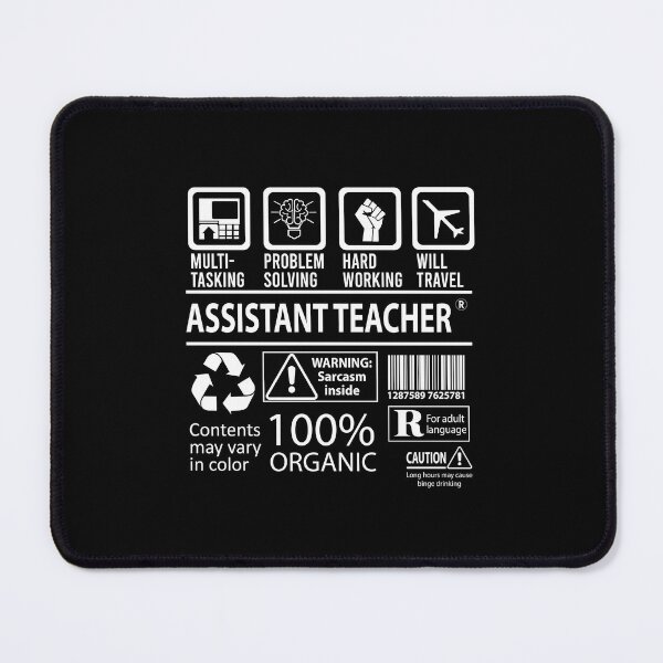 Item preview, Assistant Teacher - Multitasking designed and sold by analisanta.