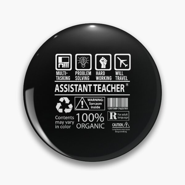 Item preview, Assistant Teacher - Multitasking designed and sold by analisanta.