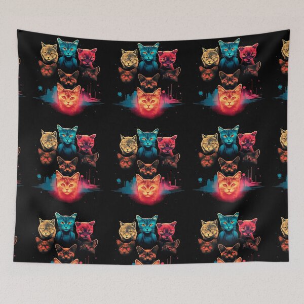 Item preview, Galactic Cats designed and sold by TheSamuraiCat.