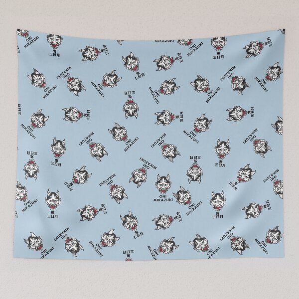 Item preview, [ JAPAN ART ] ONI PATTERN designed and sold by MikazukiDesign.