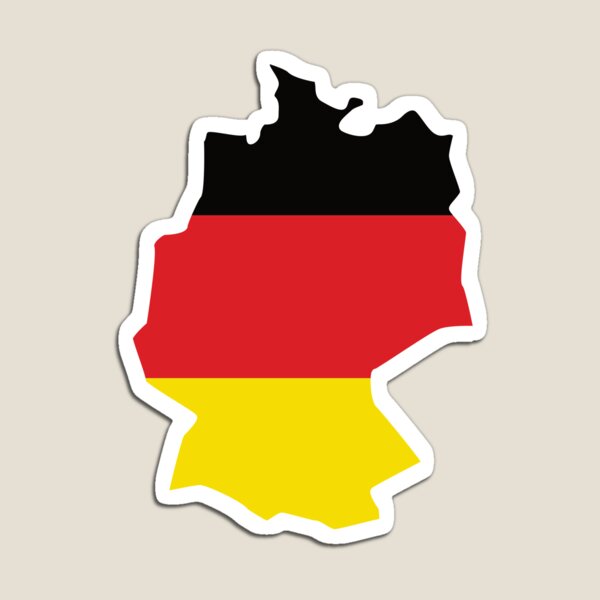 Item preview, Germany Flag Map designed and sold by Daymand.