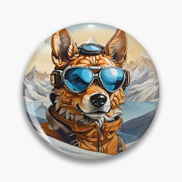 Item preview, Slope Explorer's Gaze | Alpine Visionary Canine designed and sold by BlareBlare.