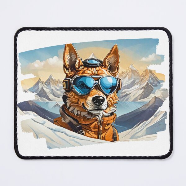 Item preview, Slope Explorer's Gaze | Alpine Visionary Canine designed and sold by BlareBlare.