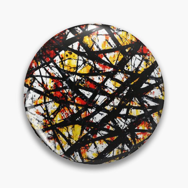 Item preview, Unyielding emotions abstract painting designed and sold by Evercolorful.