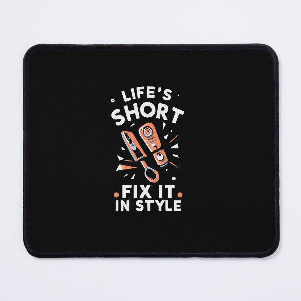 Item preview, Life's short, fix it in style designed and sold by Kombinerki.