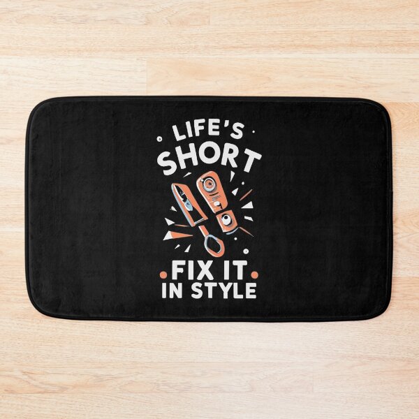 Item preview, Life's short, fix it in style designed and sold by Kombinerki.