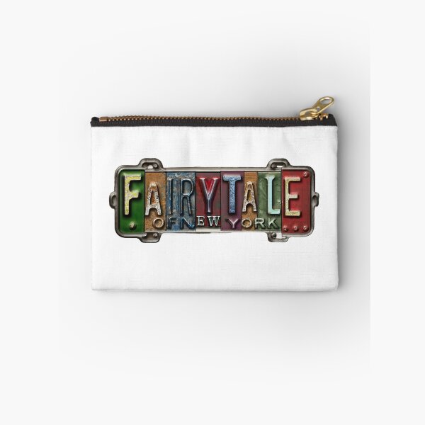 Item preview, Fairytale Of New York - Vintage Christmas AI Generated Street Sign License Plate designed and sold by SorryFrog.