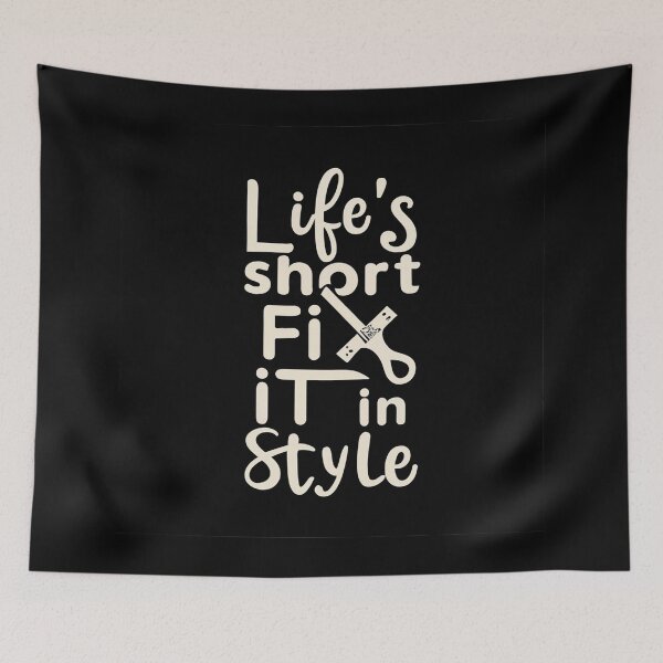 Item preview,  Life's short, fix it in style designed and sold by Kombinerki.