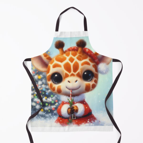 Item preview, giraffe santa  designed and sold by KateBlakeO.