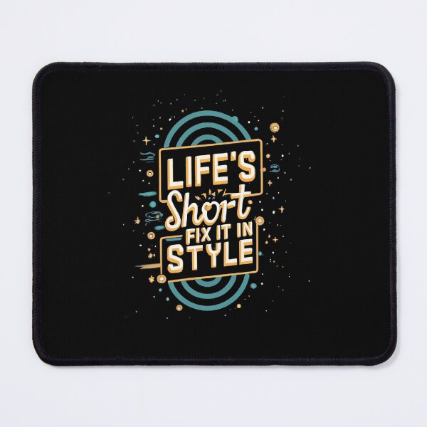 Item preview, Copy of  Life's short, fix it in style designed and sold by Kombinerki.