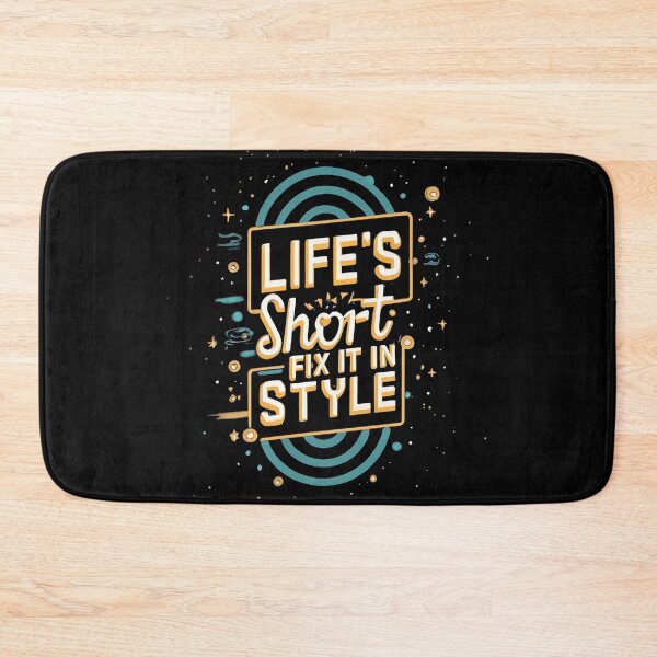 Item preview, Copy of  Life's short, fix it in style designed and sold by Kombinerki.