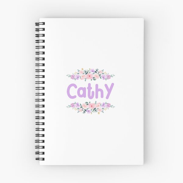 Item preview, Purple Flower Cathy Name Label  designed and sold by NormadWorld.