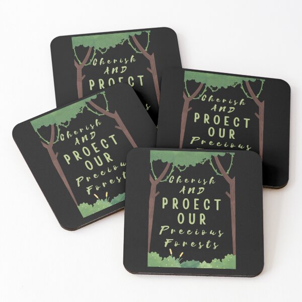 Item preview, Cherish and protect our precious forests designed and sold by DesignDazzles.