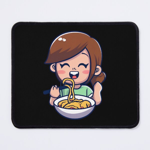 Item preview, Girl Eating Spaghetti designed and sold by NNisu.