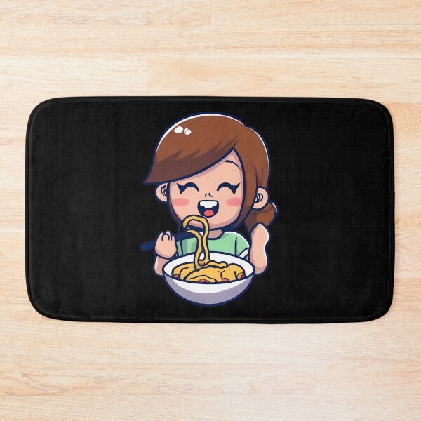 Item preview, Girl Eating Spaghetti designed and sold by NNisu.